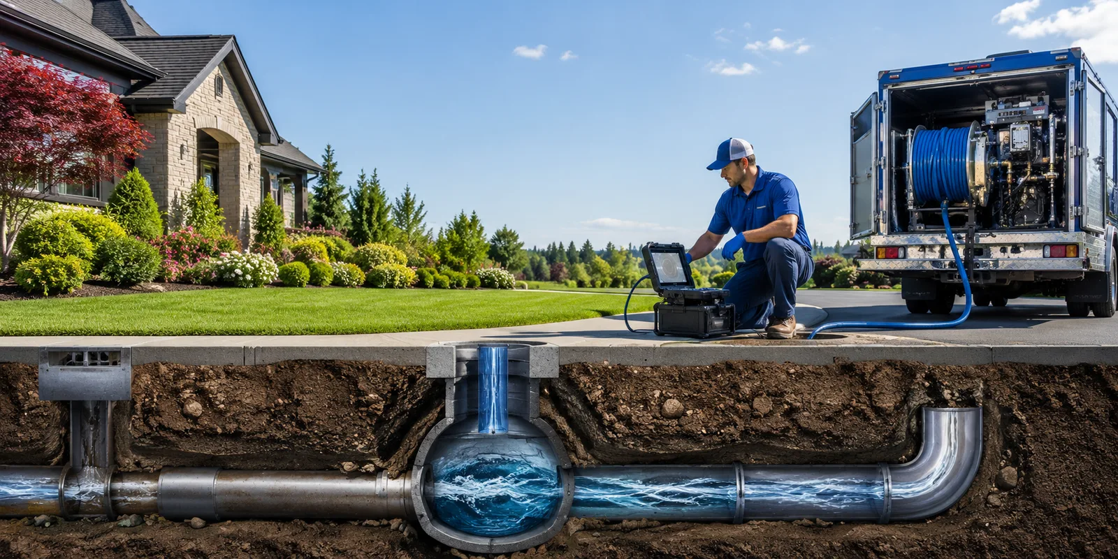 Drainage restoration information for Manns Choice, PA